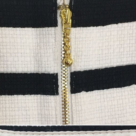 Kate Spade Delphina A line Stripe Short Skirt Size 6 - Picture 10 of 10